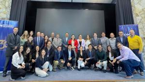 Académicos que se dieron cita a la Asamblea General de rectores de las universidades ecuatorianas